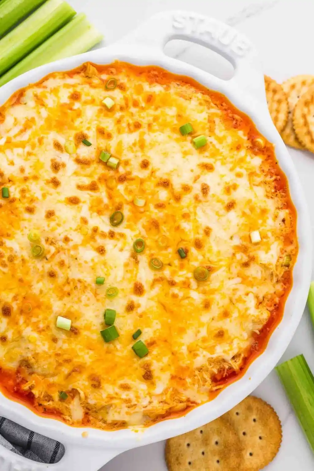 Instant Pot Buffalo Chicken Dip Recipe by Little Sunny Kitchen
