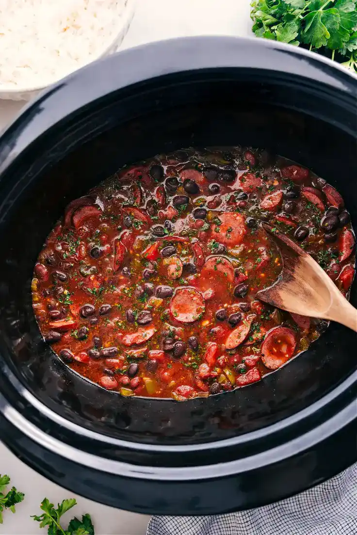 Black Beans and Sausage Recipe by Chelsea’s Messy Kitchen