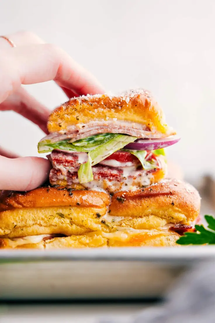 Grinder Sliders Recipe by Chelsea’s Messy Apron
