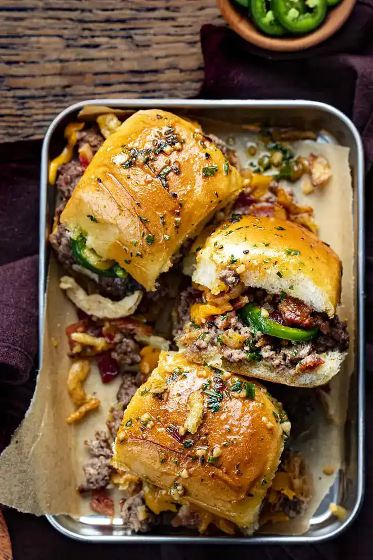 Cowboy Sliders Recipe by I am Homesteader