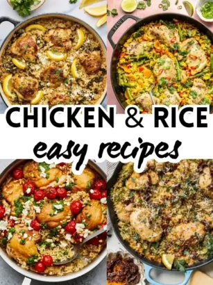 Featured Image - Easy Chicken and Rice Recipes