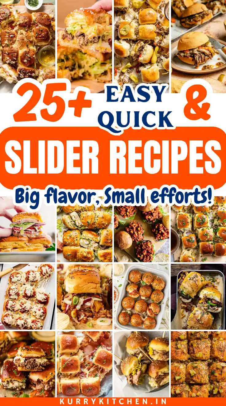 Pin for Easy Slider Recipes