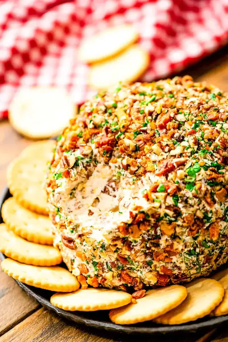 Bacon Ranch Cheese Ball Recipe by Julie’s Eats and Treats