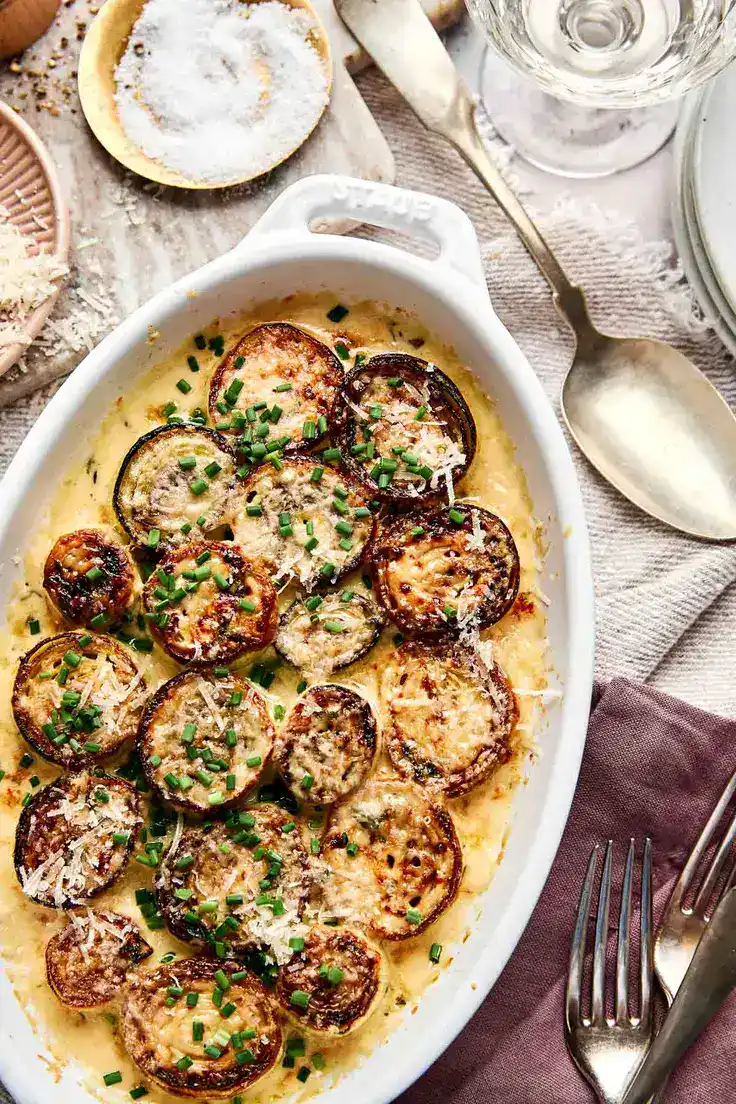 Creamy Braised Leeks Recipe by Plays Well With Butter
