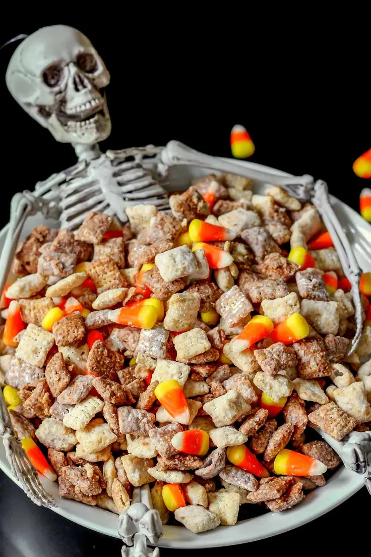 Halloween Puppy Chow Recipe by Lil Luna