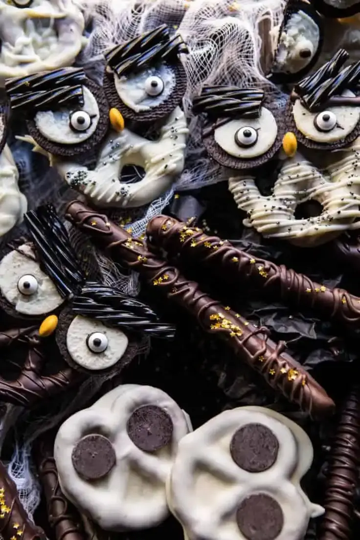 Spooky Halloween Pretzels Recipe by Half Baked Harvest
