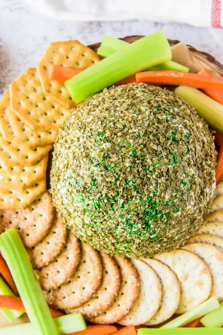 Crab Dip Cheese Ball Recipe by Yellow Bliss Road