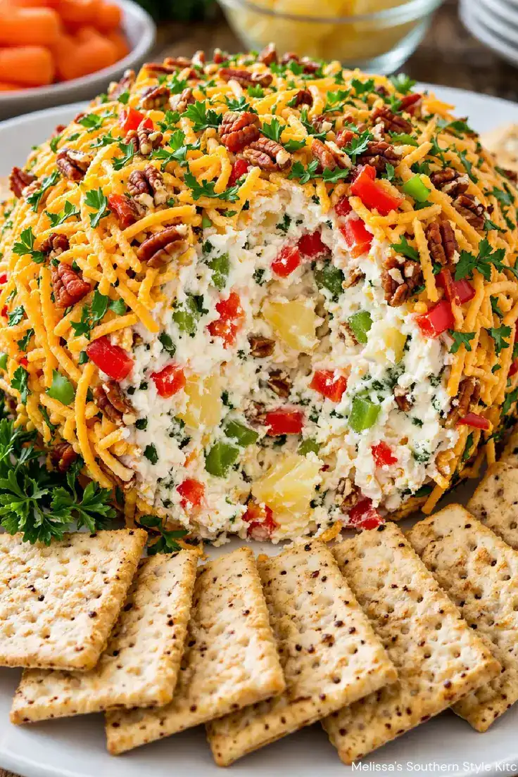Pineapple Cheeseball Recipe by Melissa’s Southern Style Kitchen