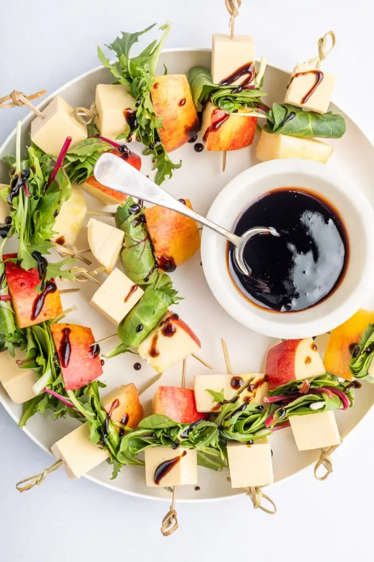 Cheddar Apple Salad Skewers Recipe by Family Fresh Meals