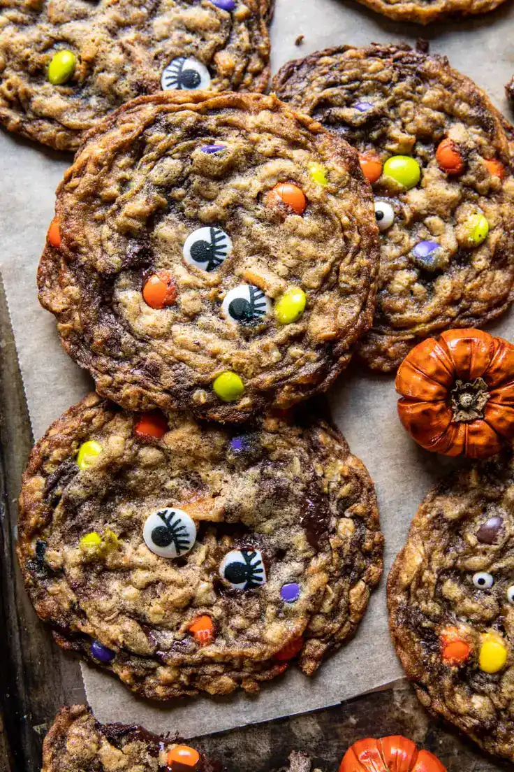Halloween Monster Mash Cookies Recipe by Half Baked Harvest
