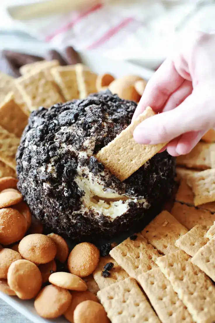 Cookies and Cream Cheese Ball Recipe by Tangled with Taste