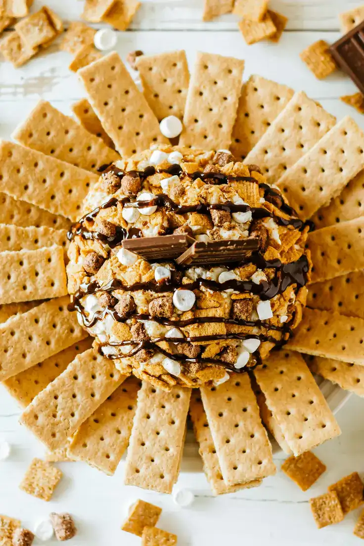 S’mores Cheese Ball Recipe by Wonky Wonderful