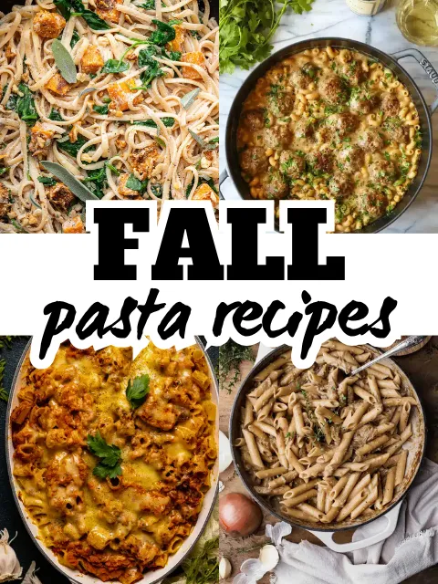 Featured Image - Fall Pasta Recipes