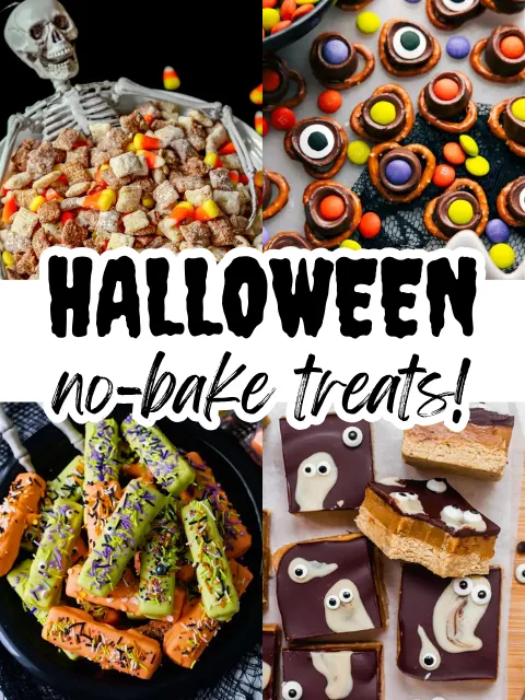 Featured Image - No Bake Halloween Treats for Kids and Adults