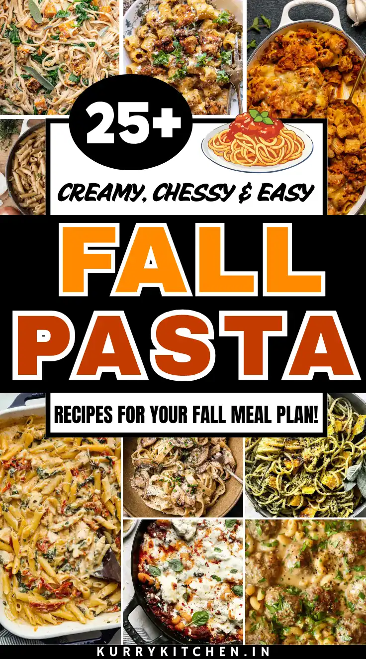 Pin for Hearty Fall Pasta Recipes for Cozy Family Dinners
