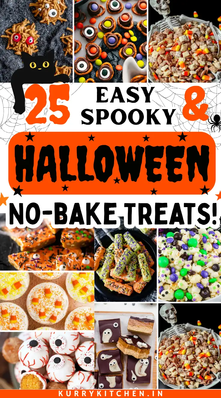 Pin for Best No-Bake Halloween Treats